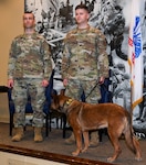 Security Forces Military Working Dog K9 Mika Retires