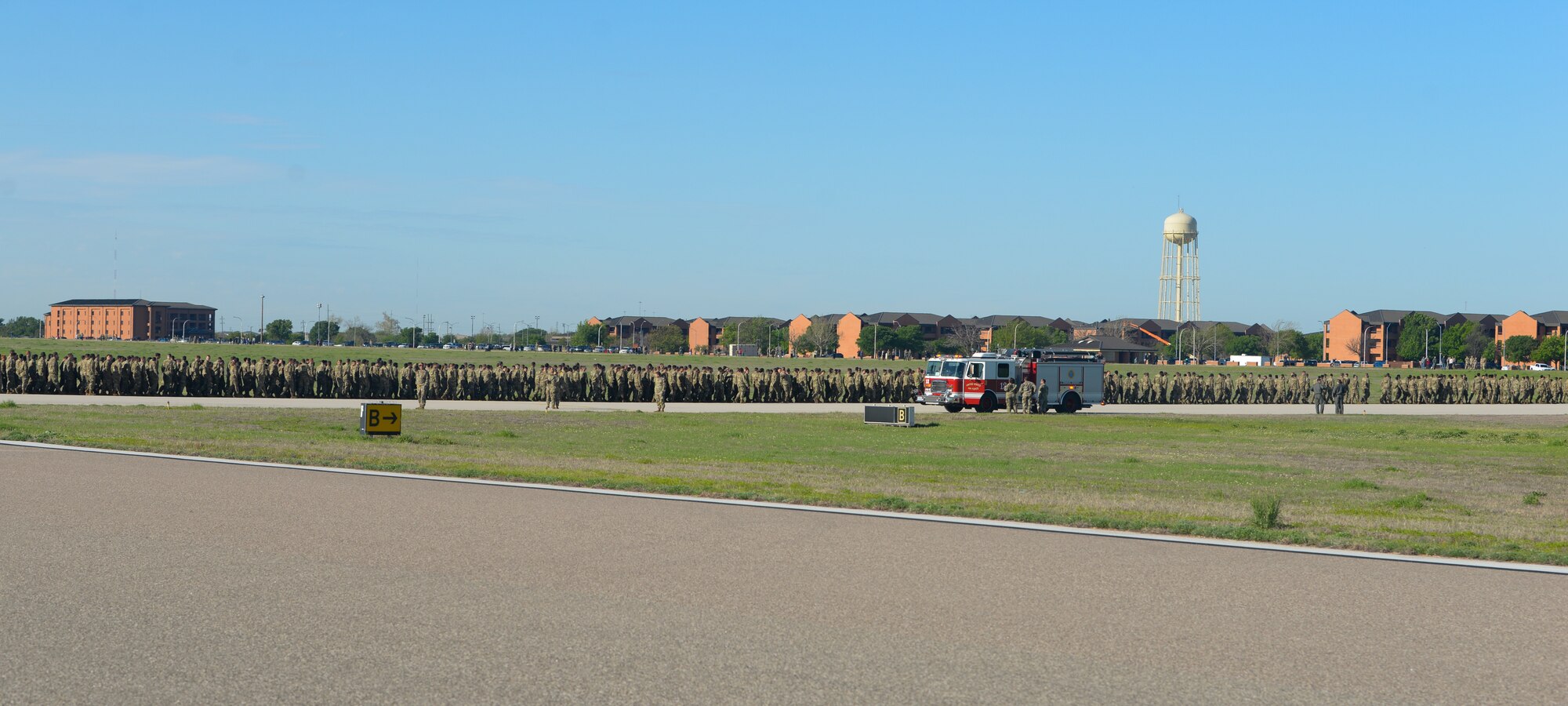 Sheppard Air Force Base elephant walk