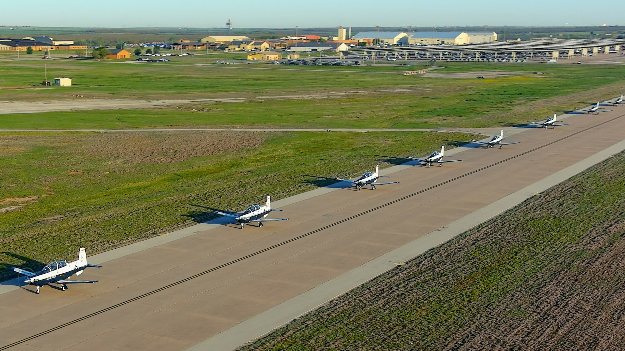 Sheppard Air Force Base elephant walk