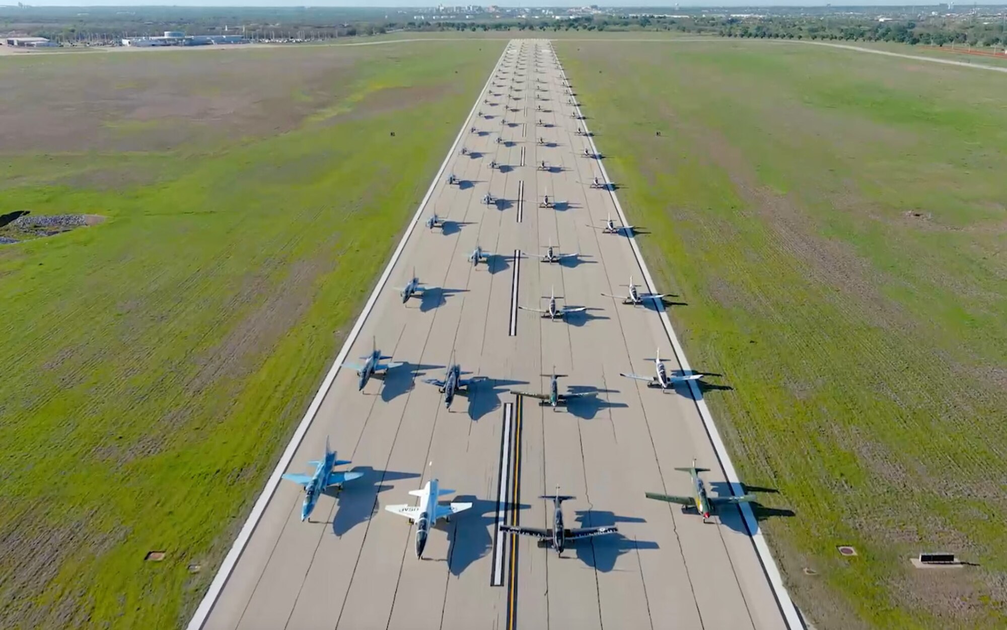 Sheppard Air Force Base elephant walk