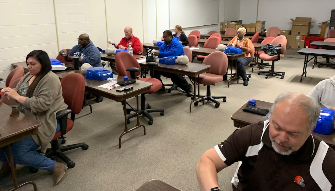 Cherry Point employees trained to save lives