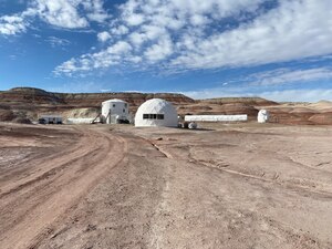 Located in Hanksville, Utah, The Mars Society’s Mars Desert Research Station is a private facility that supports research to enable human space exploration under the constraints of a simulated Mars mission. (Contributed photo)