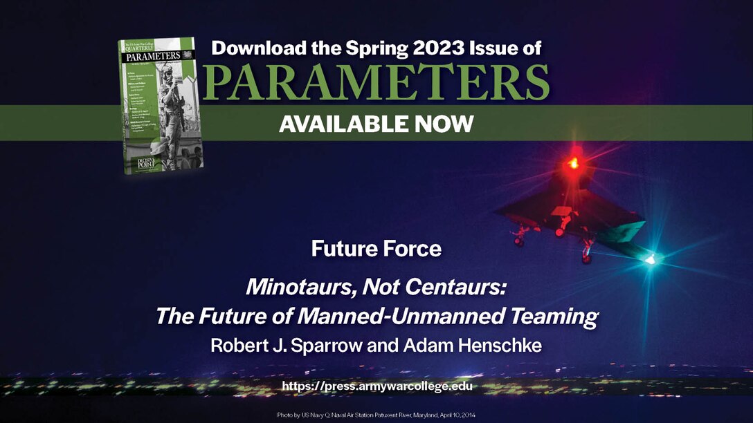 The US Army War College Quarterly, Parameters, is a refereed forum for contemporary strategy and Landpower issues. It furthers the education and professional development of senior military officers and members of government and academia concerned with national security affairs.