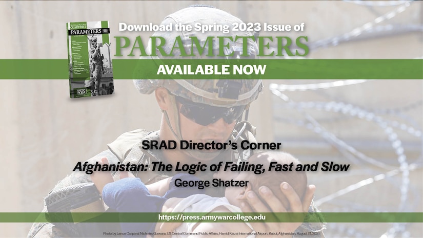 The US Army War College Quarterly, Parameters, is a refereed forum for contemporary strategy and Landpower issues. It furthers the education and professional development of senior military officers and members of government and academia concerned with national security affairs.