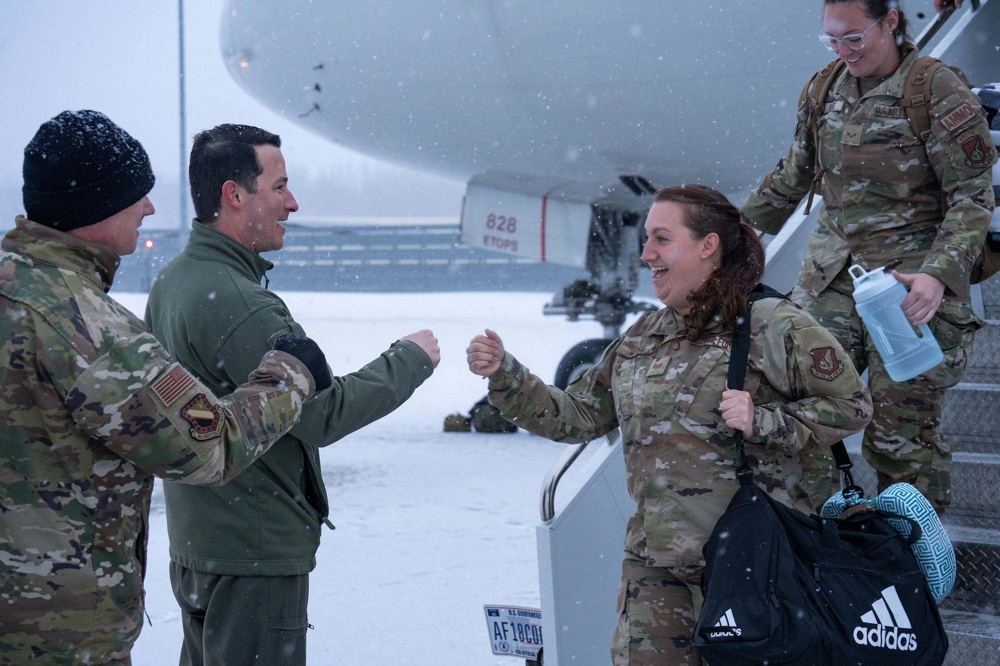 The Bulldogs return home from a deployment to Kadena Air Base, Japan.