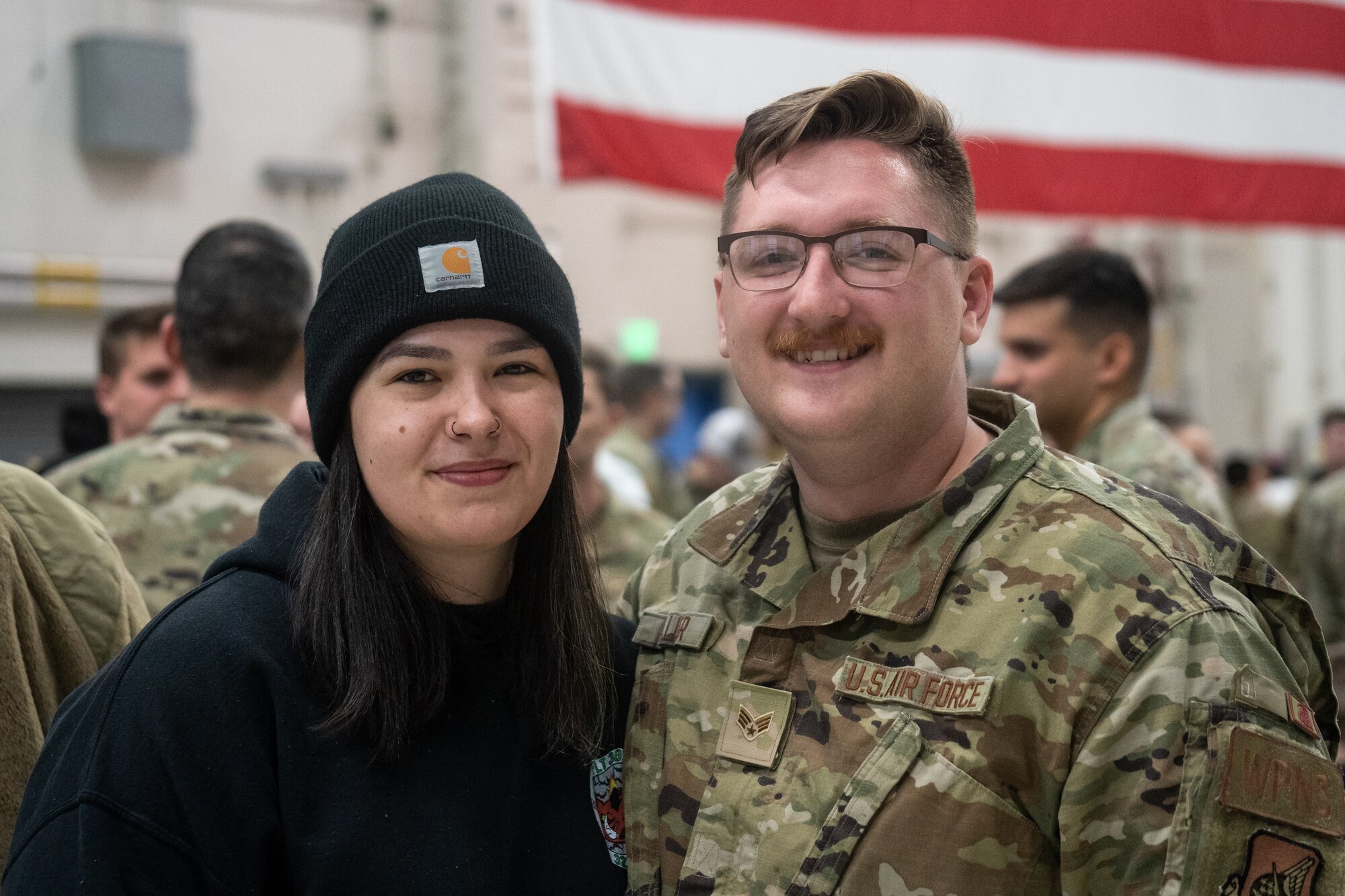 The Bulldogs return home from a deployment to Kadena Air Base, Japan.
