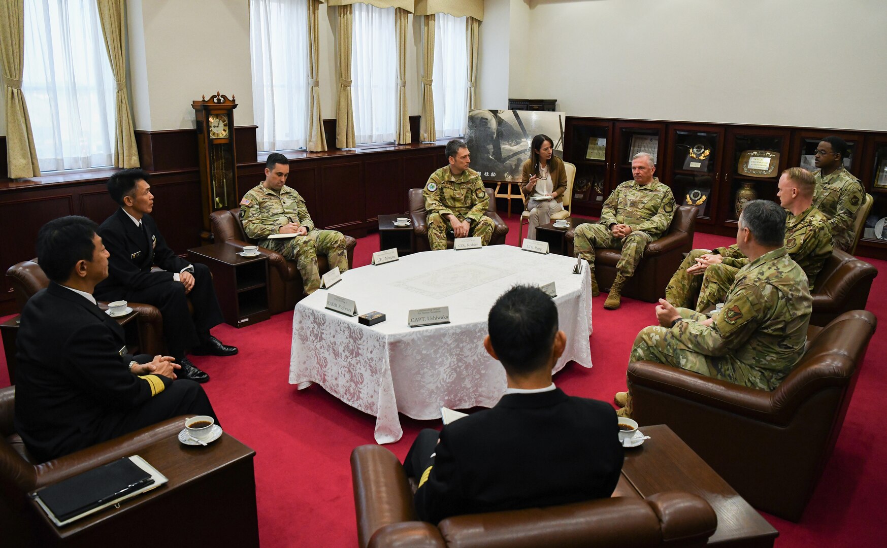 U.S. Forces Japan, 374th Leaders Thank Kanoya Team, Local Leaders