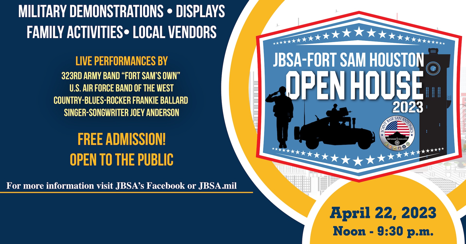 Joint Base San Antonio-Fort Sam Houston Open House