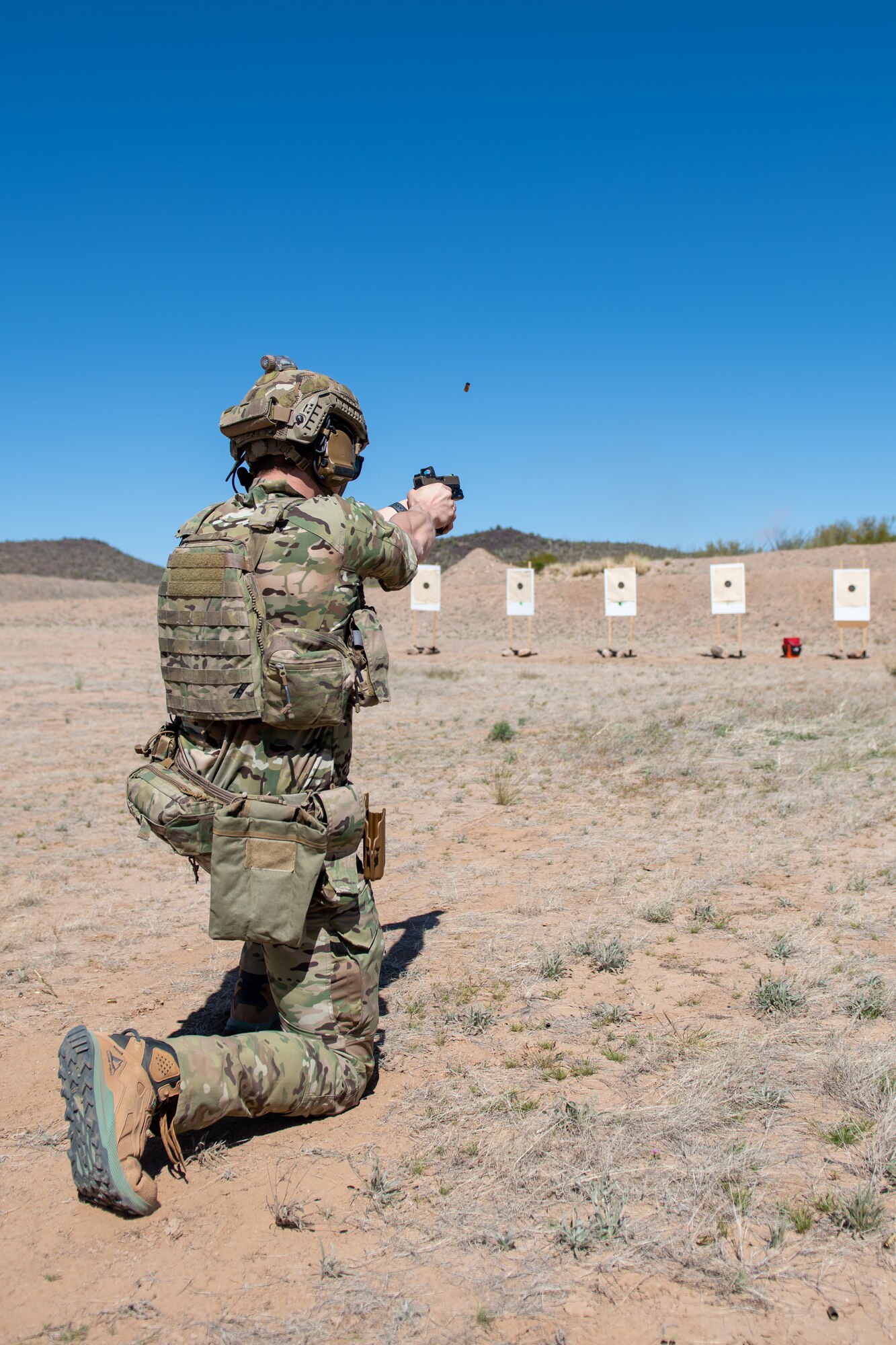 306th Rescue Squadron pararescuemenrefine weapons marksmanship