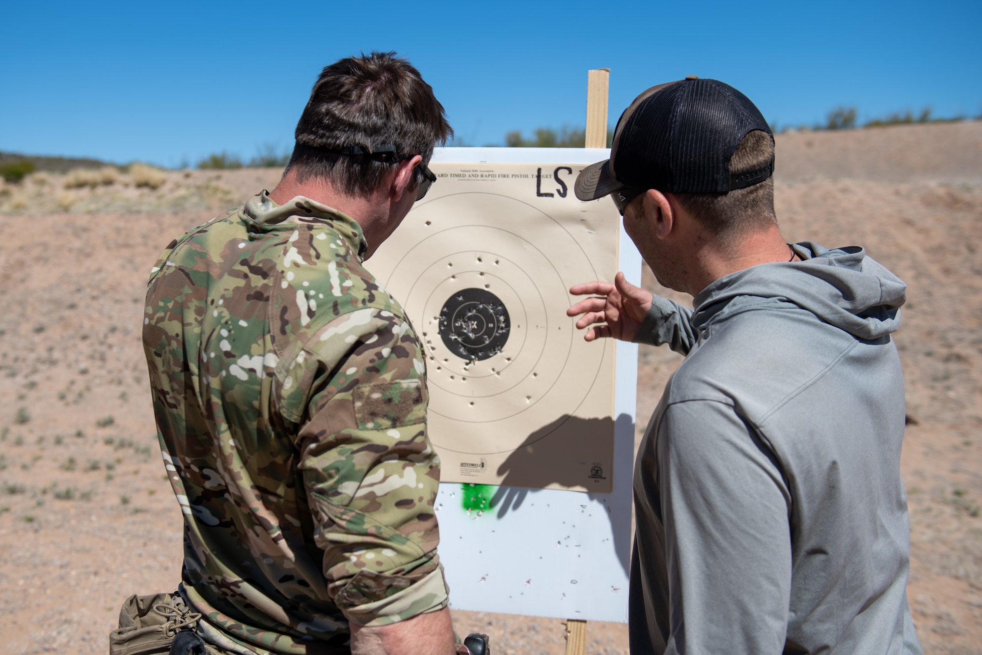 306th Rescue Squadron pararescuemenrefine weapons marksmanship