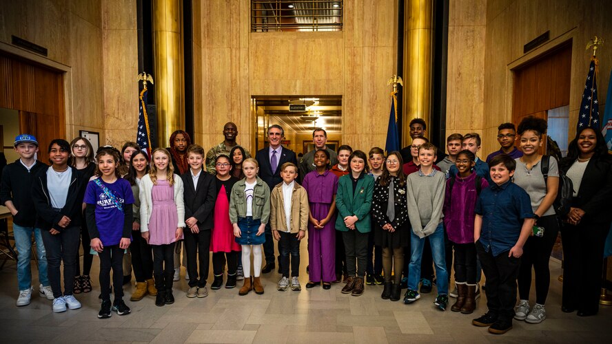 Minot commanders recognize Month of the Military Child
