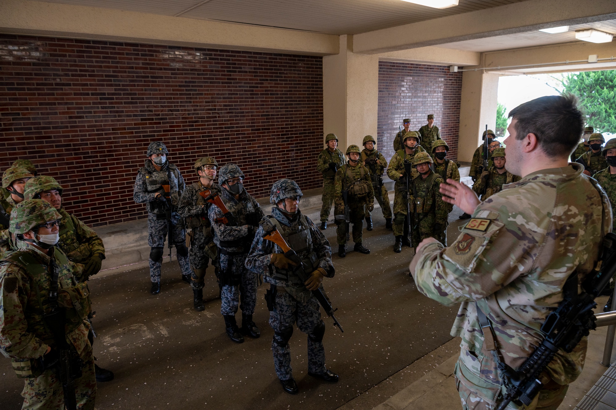 US Air Force conducts closequarters combat training with Japanese counterparts > Kadena Air