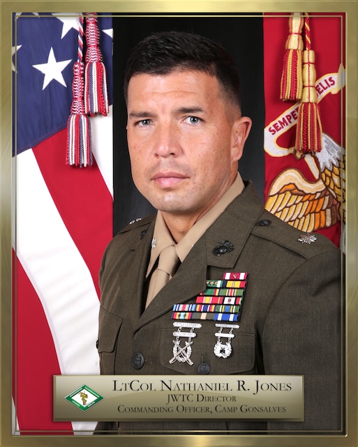 Lieutenant Colonel Nathaniel R. Jones > 3rd Marine Division > Biography