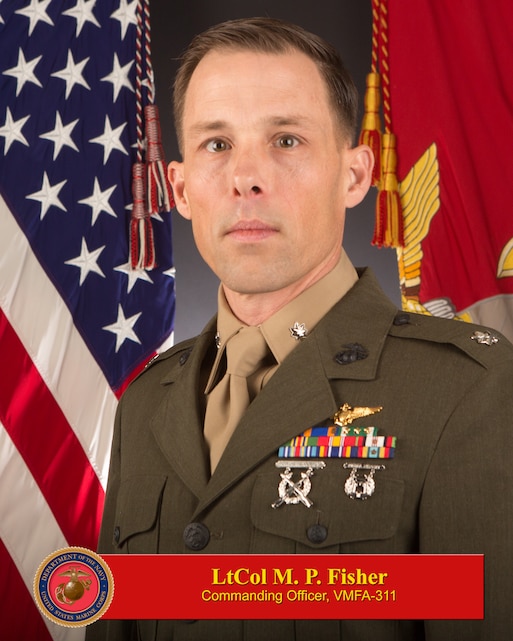 Lieutenant Colonel Michael P. Fisher > 3rd Marine Aircraft Wing > Biography