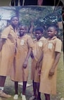 Courtesy photo of Stephanie Essomba, far left, in high school. (Courtesy photo)