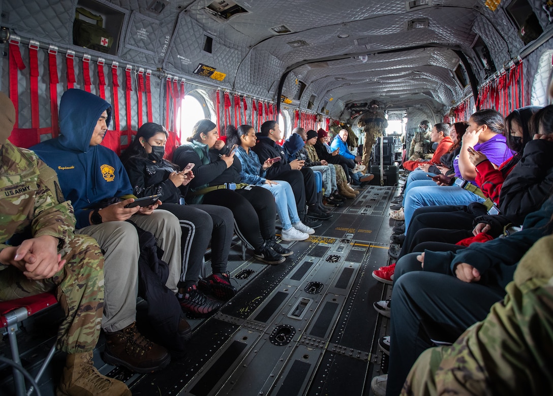 Bartlett High School JROTC Takes Flight with Alaska Army National Guard