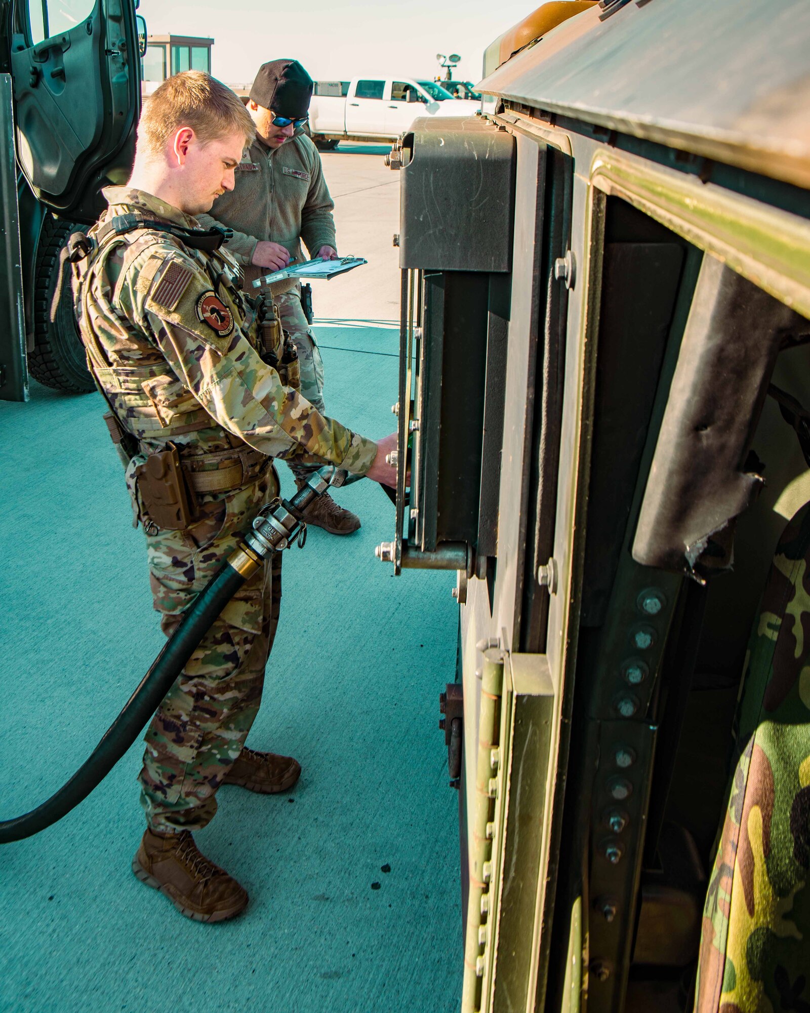 Minot LRS Airmen fuel Global Thunder 23