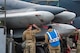 Munitions Airmen arm B-52s during Global Thunder 23