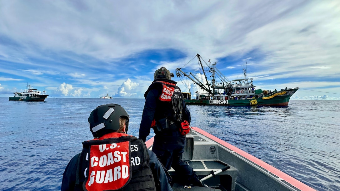 Approaching a foreign-flagged fishing vessel