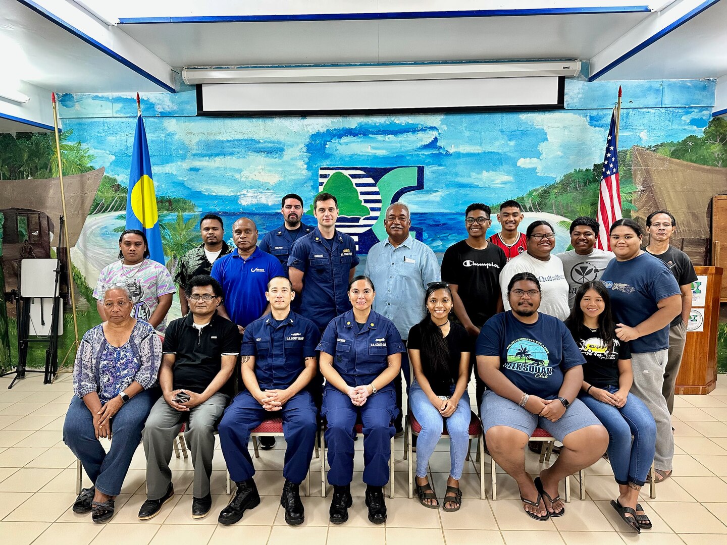 U.S. Coast Guard at Palau Community College