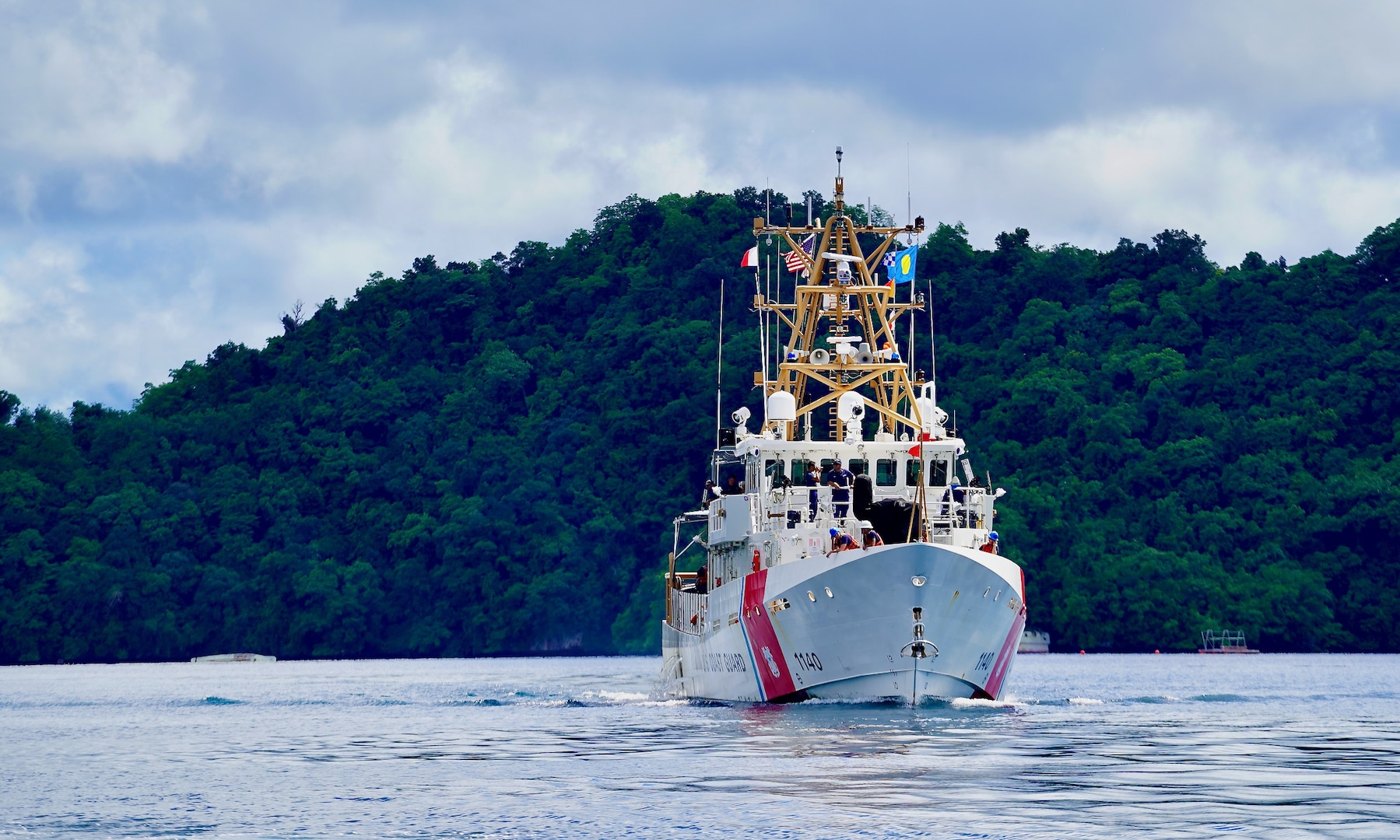 USCGC Oliver Henry in Palau