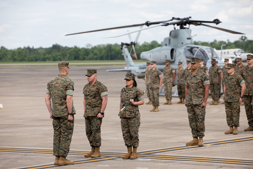 Marine Aircraft Group 49 Relief and Appointment Ceremony