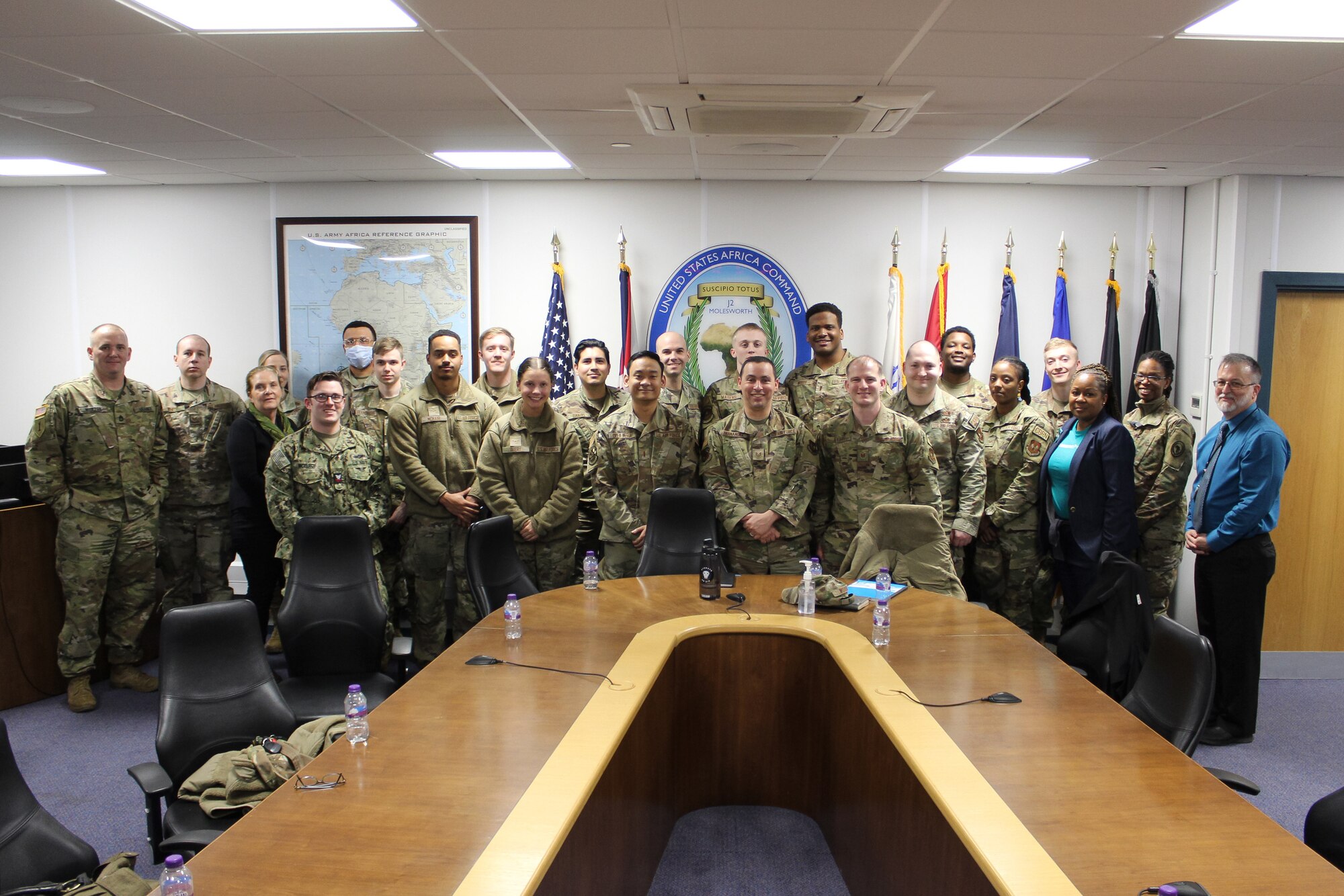 Pathfinder Airmen learn about AFRICOM mission > 501st Combat Support Wing >  Article Display