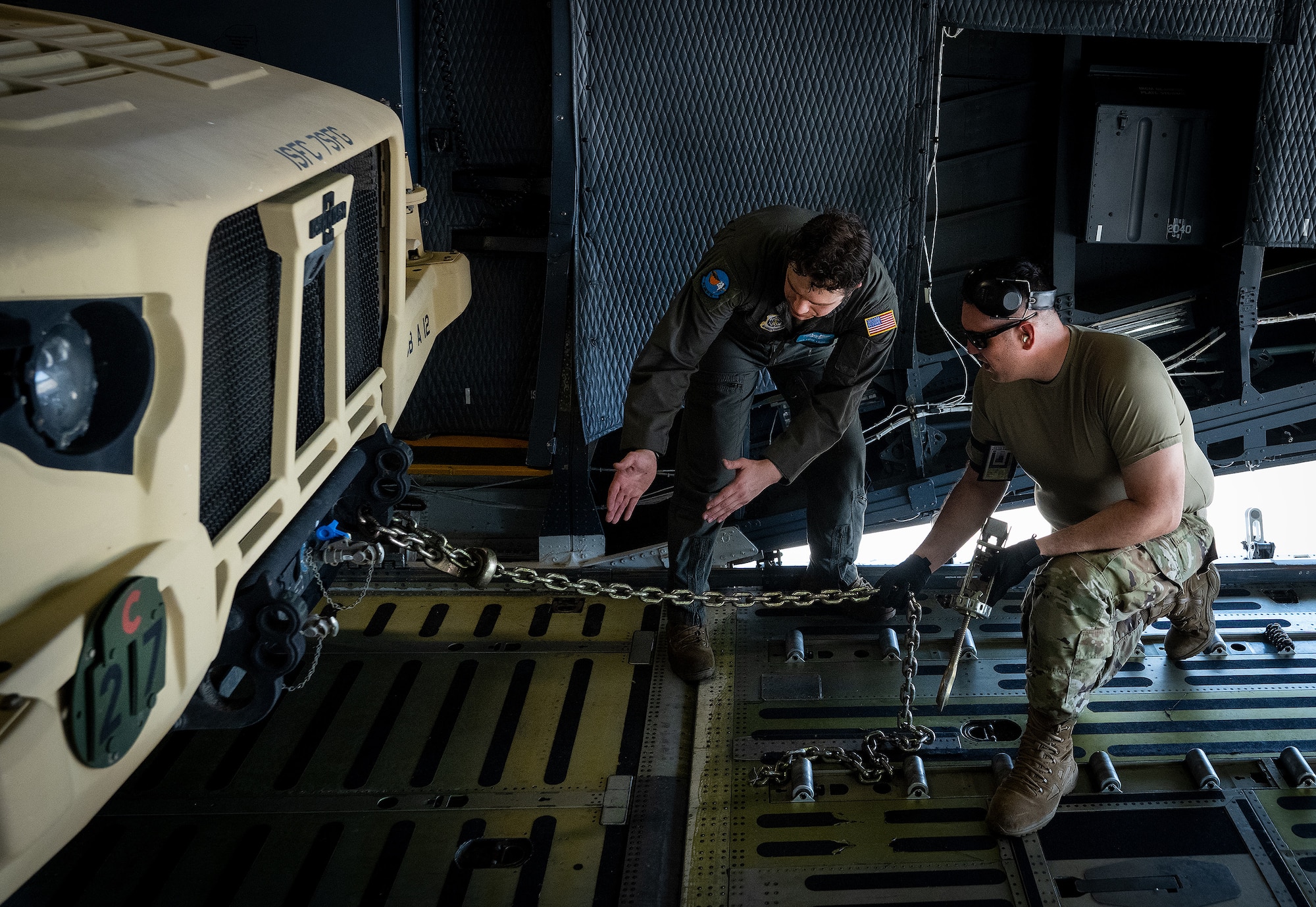 C-5 heavy cargo training