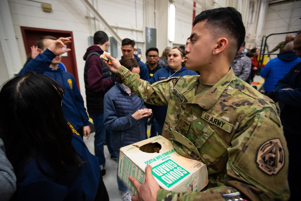 Bartlett High School JROTC Takes Flight With Alaska Army National Guard