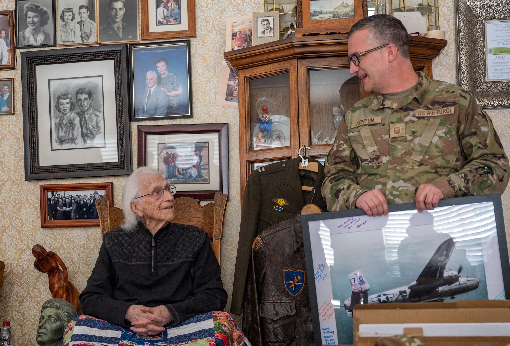 Local WWII Veteran celebrates 100th birthday