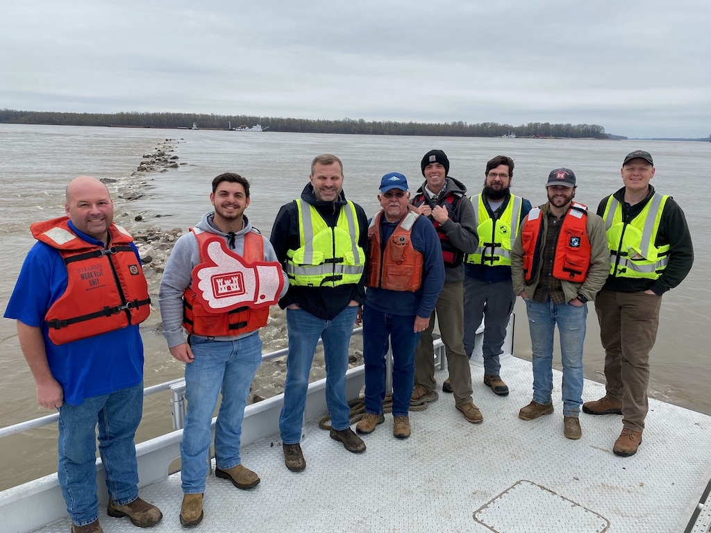 The Memphis District recently completed dike construction and maintenance at Coahoma-Armstrong near Memphis, Tennessee (MS River Mile 719) on March 23, 2023.

The project completion will result in long-term improvement of the navigation channel crossing in this reach of the river, which has historically been a low water problem spot for the commercial towing industry.
