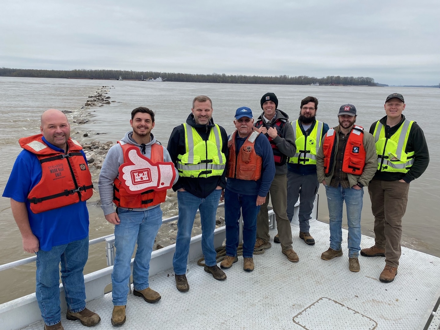 The Memphis District recently completed dike construction and maintenance at Coahoma-Armstrong near Memphis, Tennessee (MS River Mile 719) on March 23, 2023.

The project completion will result in long-term improvement of the navigation channel crossing in this reach of the river, which has historically been a low water problem spot for the commercial towing industry.
