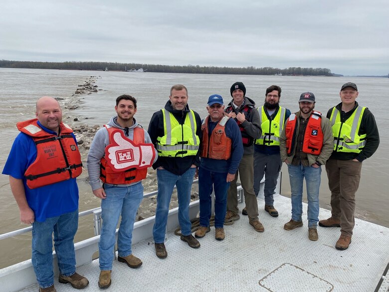 The Memphis District recently completed dike construction and maintenance at Coahoma-Armstrong near Memphis, Tennessee (MS River Mile 719) on March 23, 2023.

The project completion will result in long-term improvement of the navigation channel crossing in this reach of the river, which has historically been a low water problem spot for the commercial towing industry.