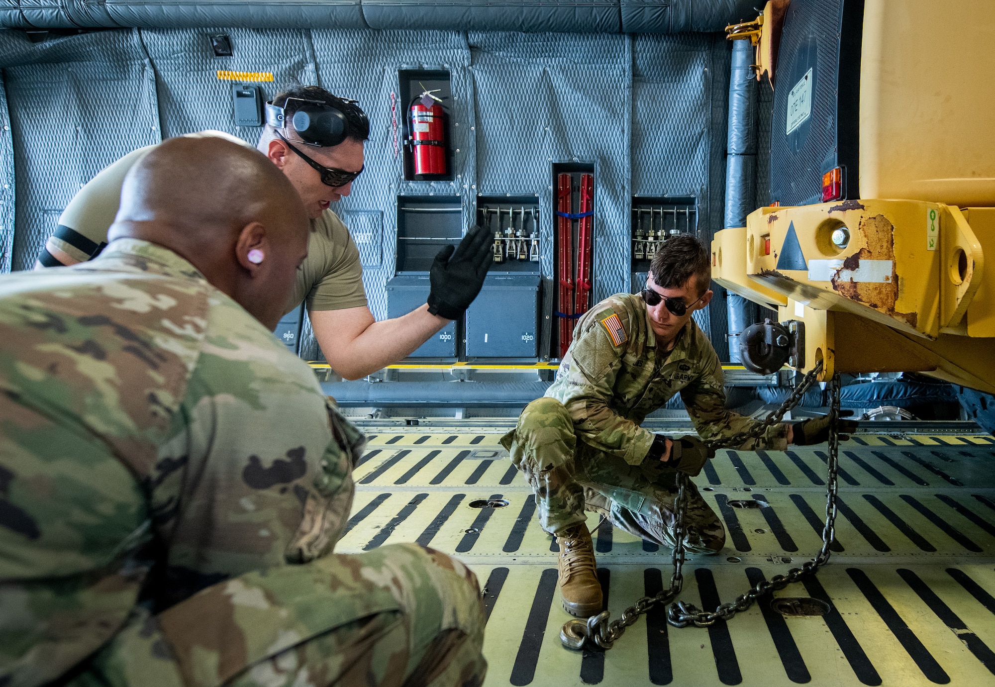 C-5 heavy cargo training