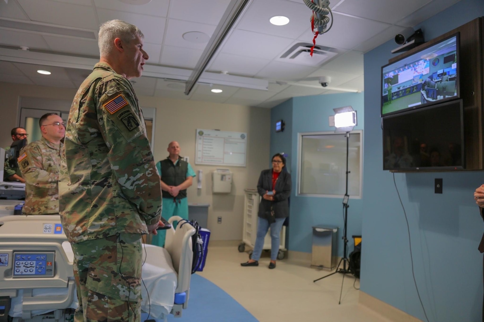 Blanchfield Army Community Hospital is the latest military treatment facility in the Military Health System to join the Defense Health Agency’s Joint Tele-Critical Care Network.

The JTCCN virtually integrates 24/7 access to highly skilled critical care physicians, or intensivists, from DHA medical centers, or “hubs”, like Naval Medical Center San Diego and Brook Army Medical Center, with “satellite” intensive care units at nearly 20 military treatment facilities worldwide.