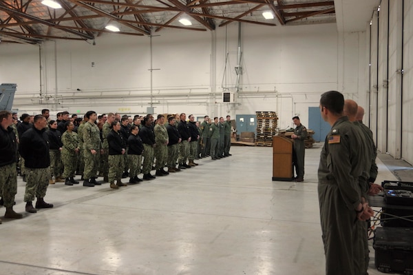 HSC-7 Holds Change of Command