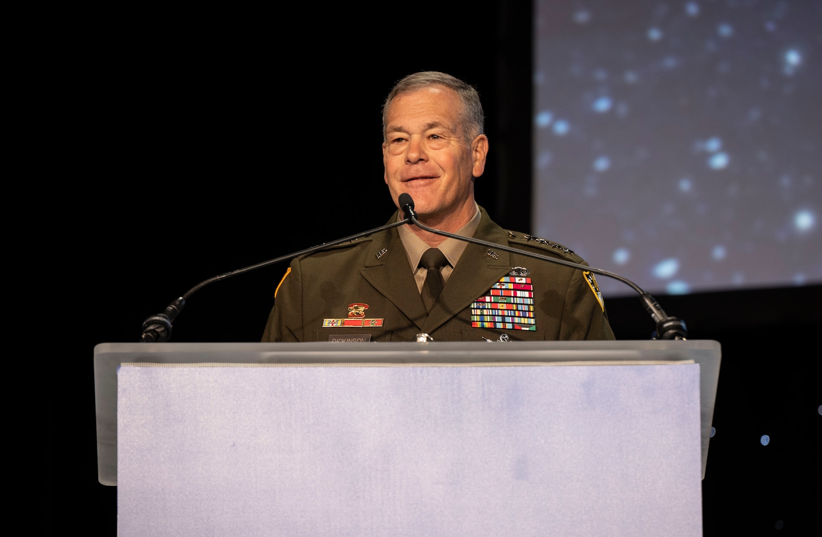 USSPACECOM Commander highlights significant progress in kick off to Space Symposium 38