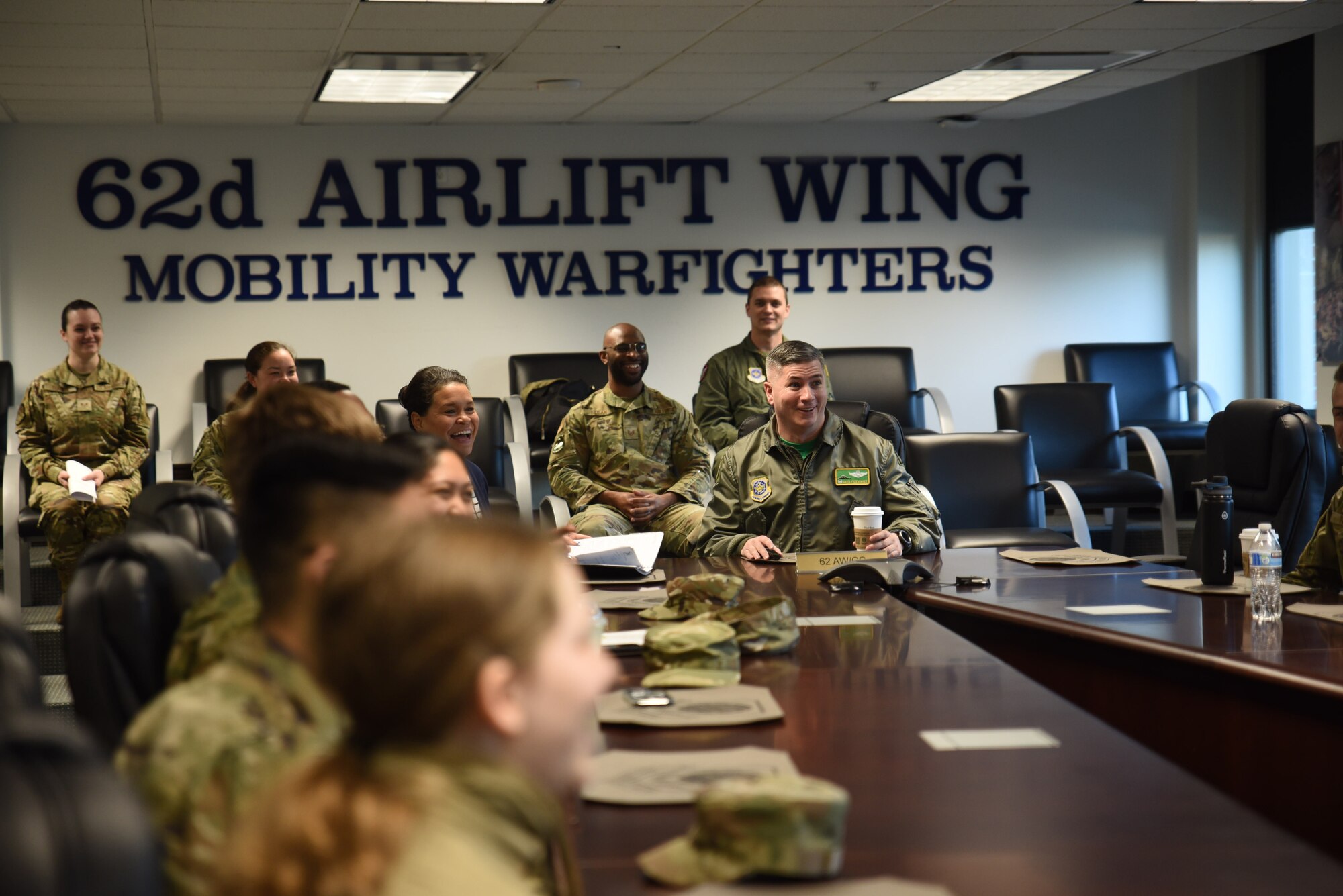 Thirty-five cadets with ROTC DET 910 were able to participate in an orientation flight on a C-17 to experience the rapid global mobility mission.