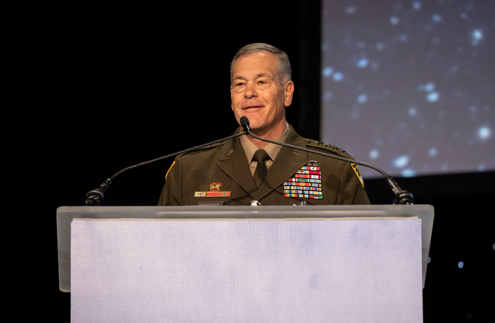 USSPACECOM Commander highlights significant progress in kick off to Space Symposium 38