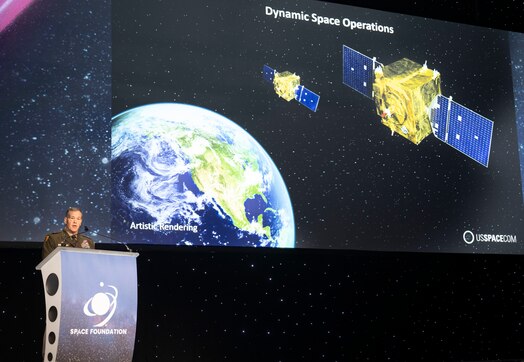 USSPACECOM Commander highlights significant progress in kick off to Space Symposium 38