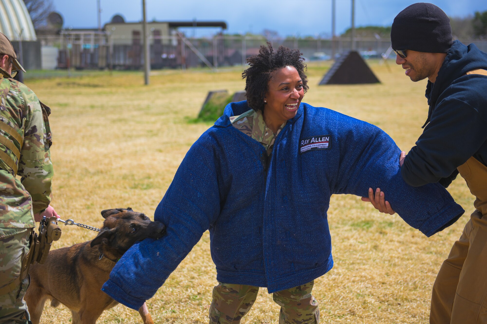 MWD handlers provide training to MWDs used in patrol as well as drug and explosive detection.