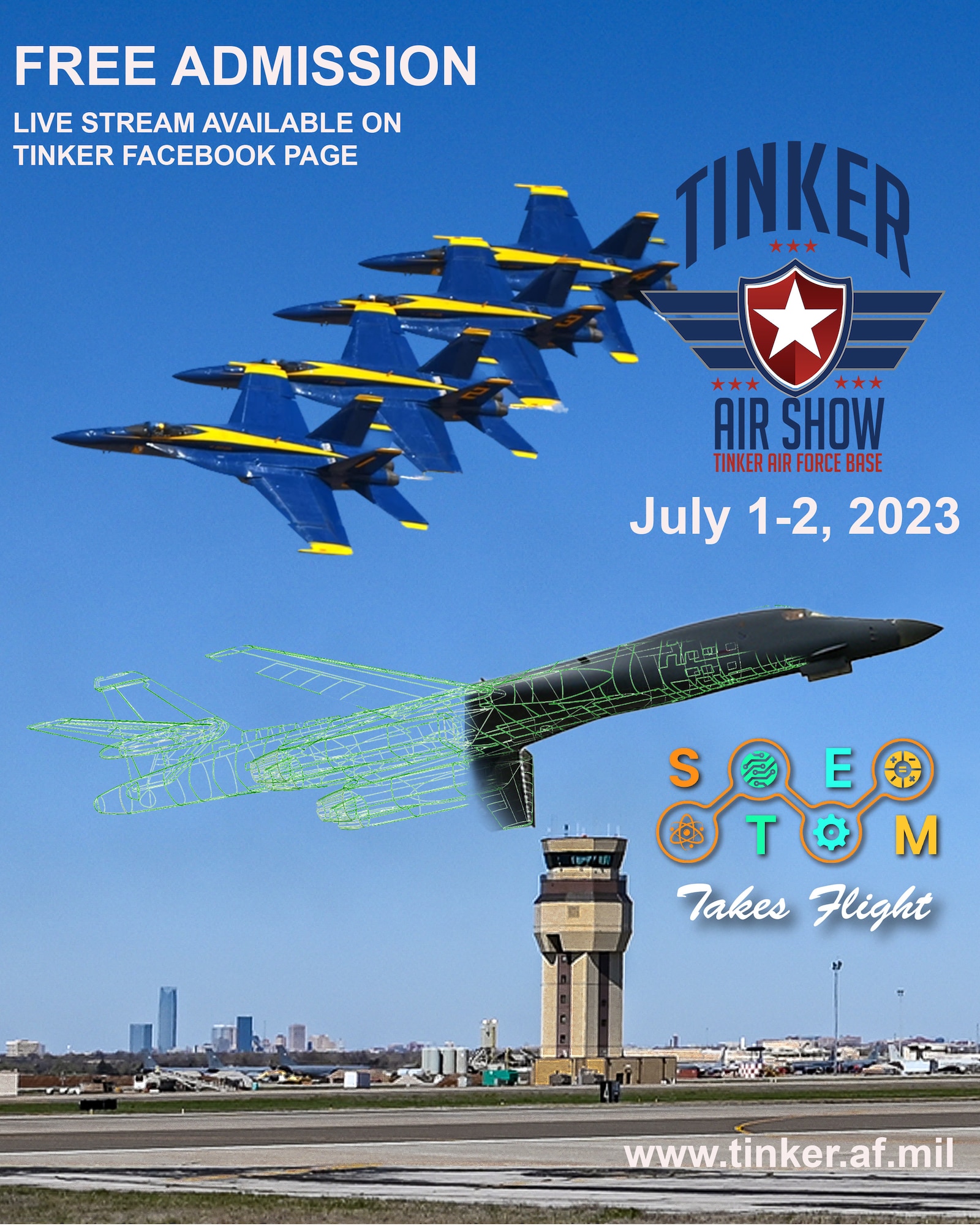 Tinker Air Show Flyer
