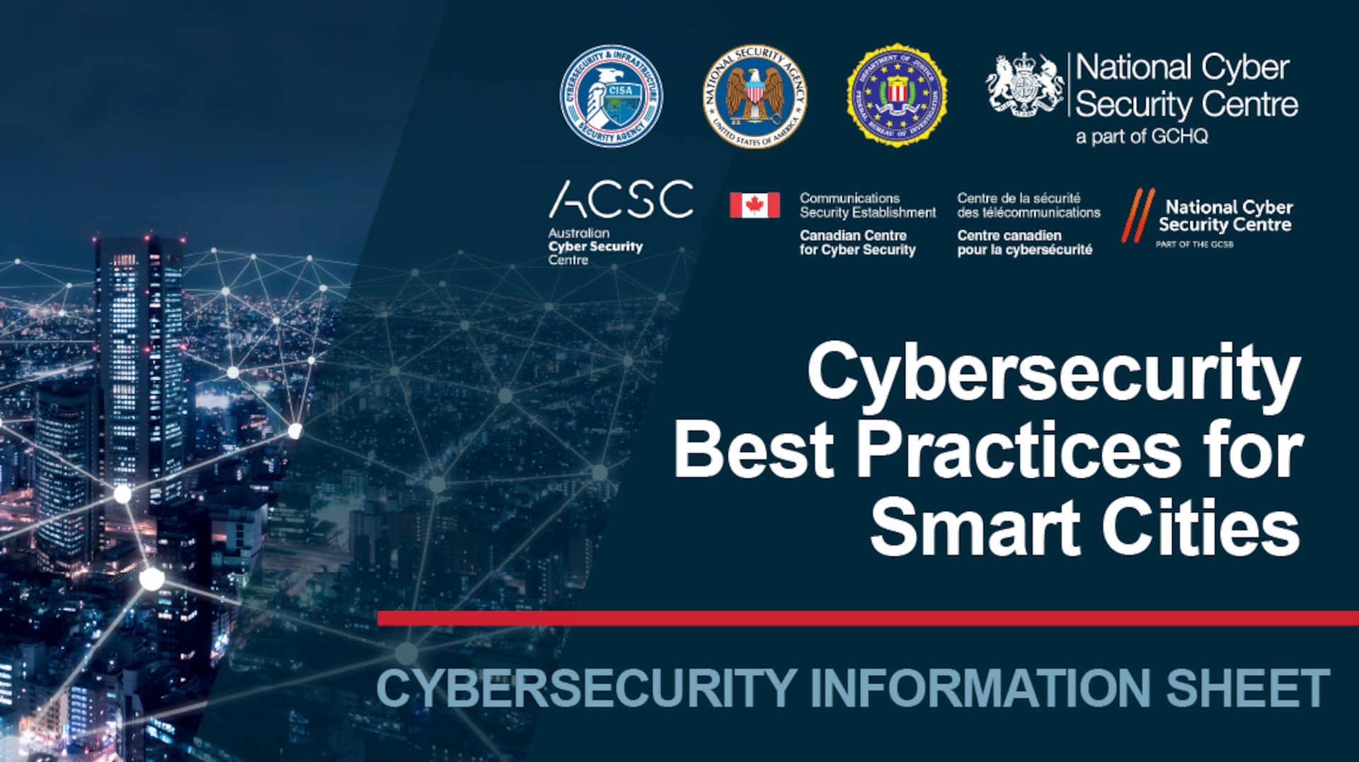CSI: Cybersecurity Best Practices for Smart Cities