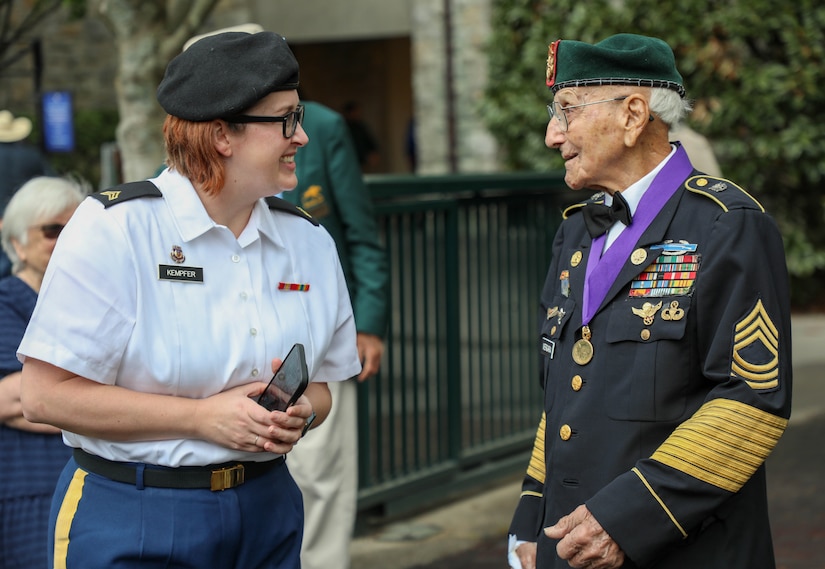 The 202nd Army Band helped kick off the spring meet at Keeneland Racetrack as they opened their doors to all military members and their families to enjoy a day of fun, food and horse racing.