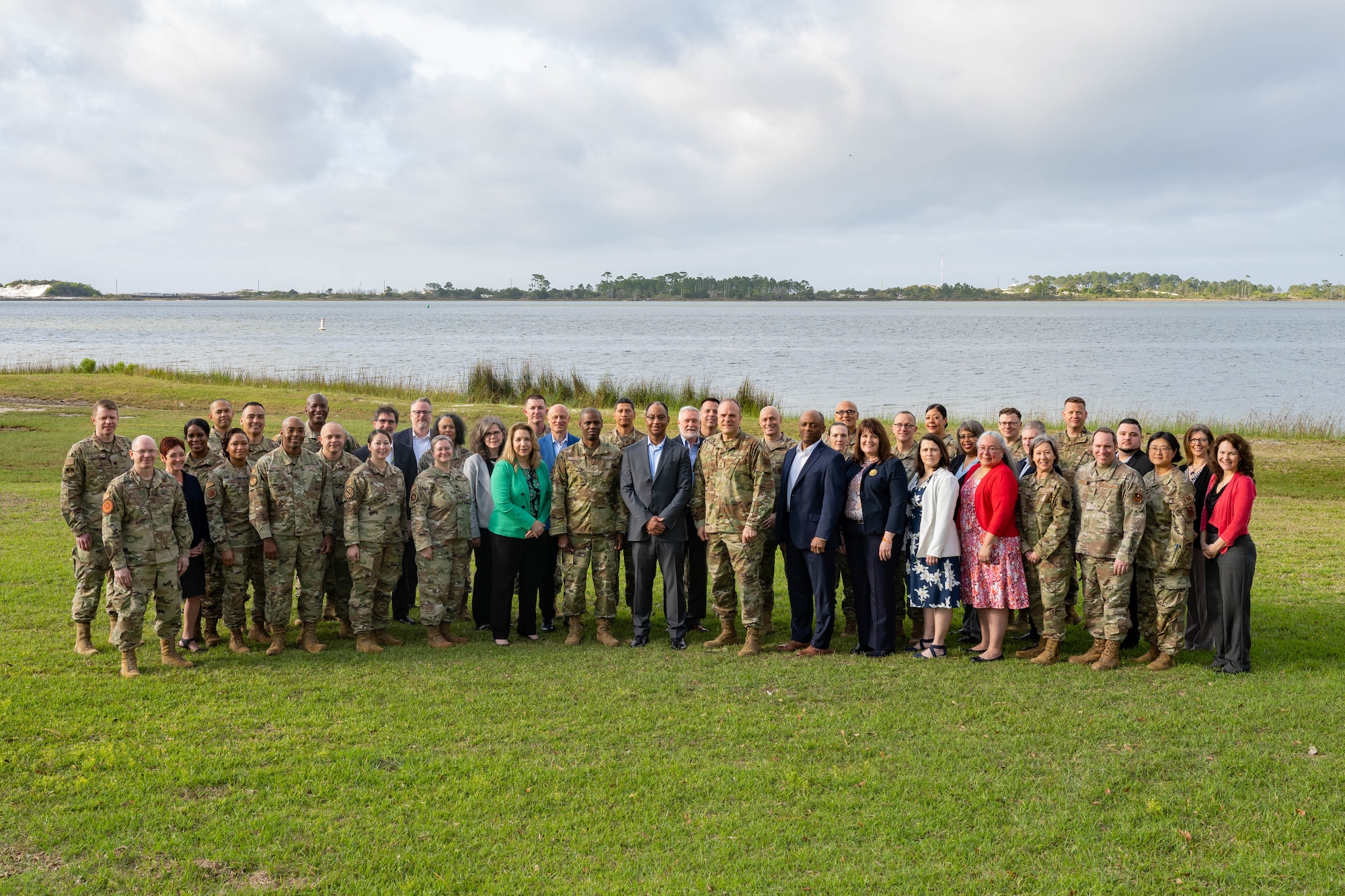 Carlos Rodgers, the Principal Deputy Assistant Secretary for Financial Management and Comptroller, met with base leaders and senior leaders from across the Financial Management community at Hurlburt Field, Fla., April 5, 2023. The executive session participants discussed the strategic issues and priorities impacting the financial management career field and the Department of the Air Force. (U.S. Air Force photo by Airman 1st Class Alysa Knott)