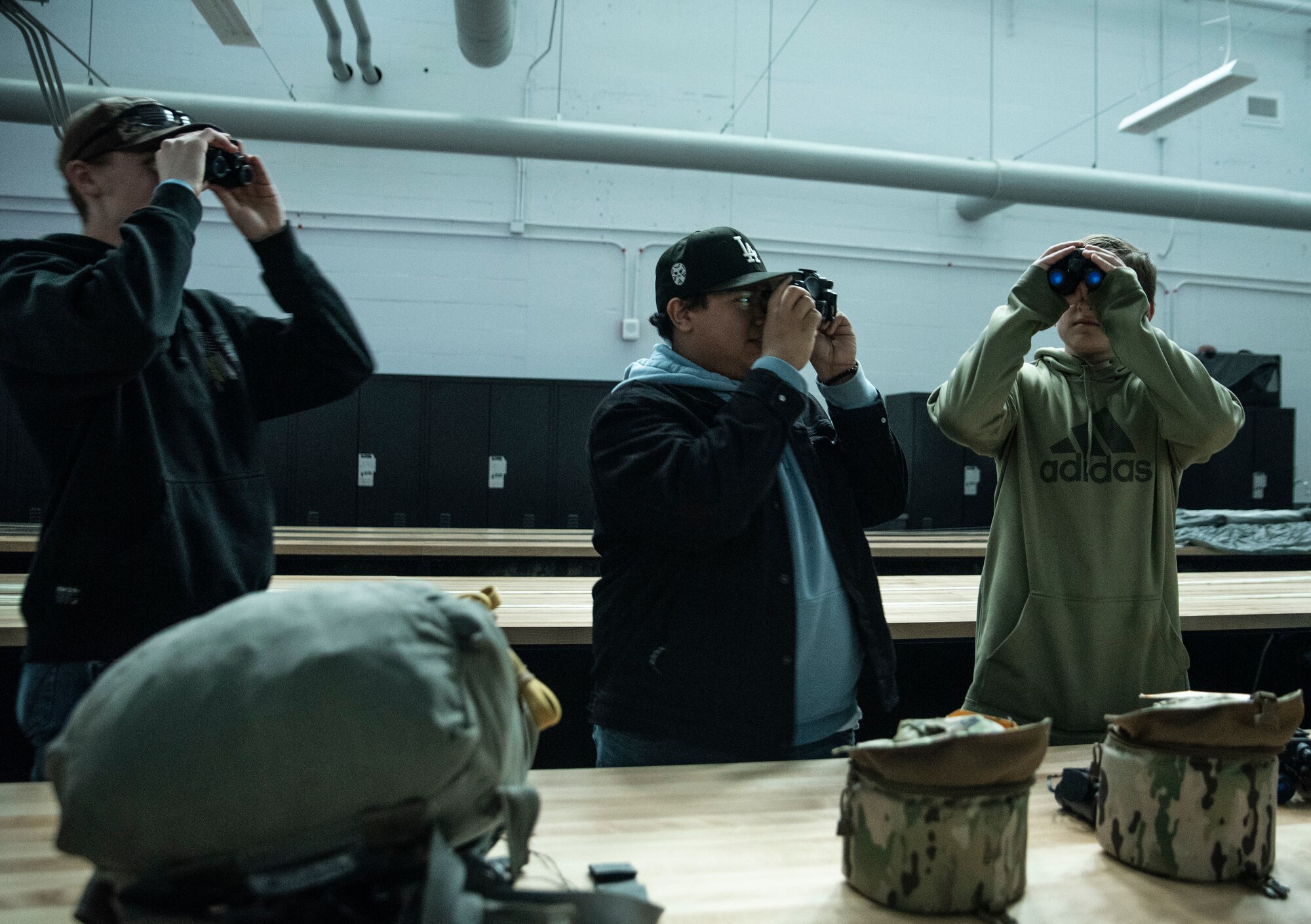 During their visit to the 62d Airlift Wing, the cadets learned about the mission of the 22nd Special Tactics Squadron and how other units from Team McChord assist them.