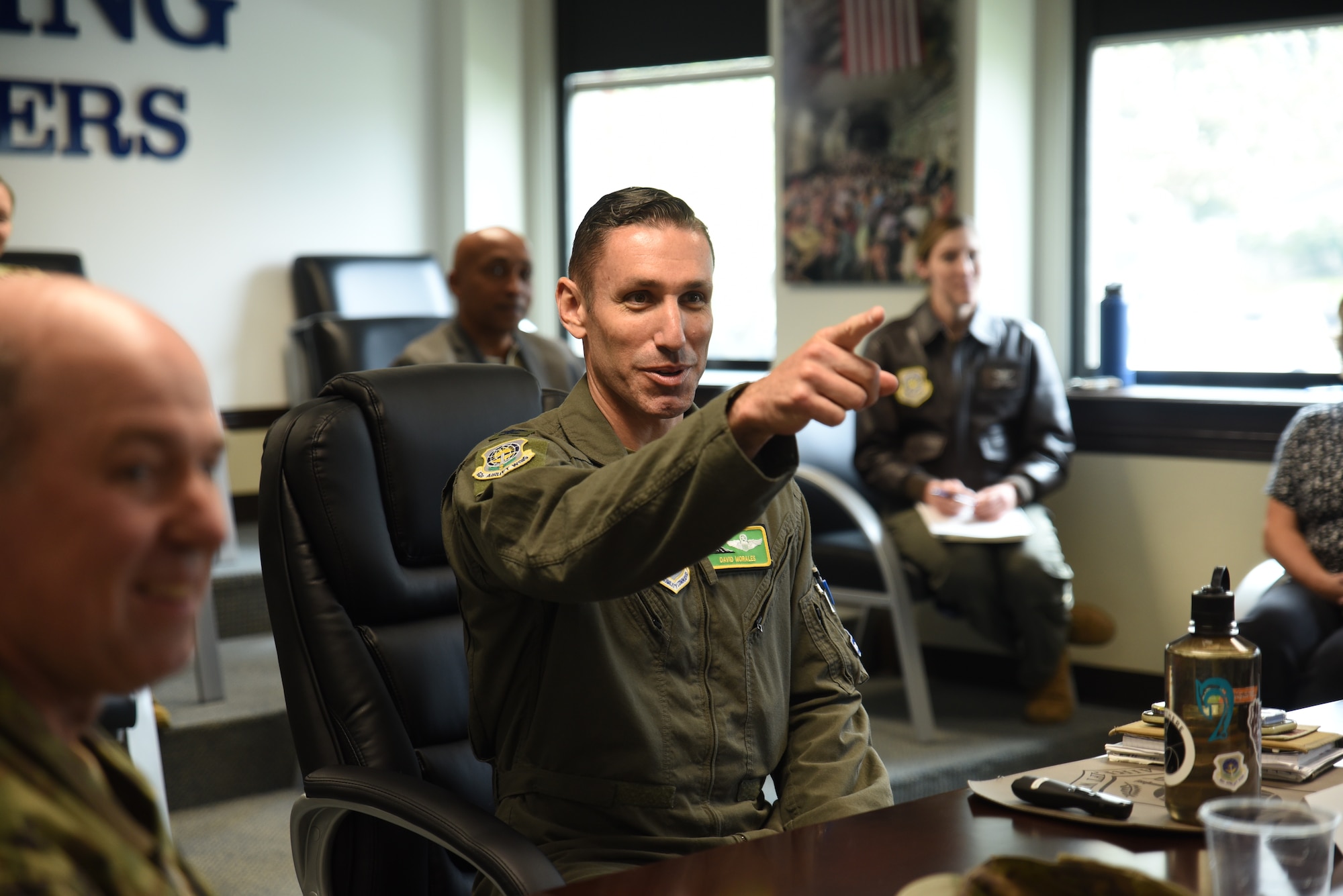 During their visit to the 62d Airlift Wing, the cadets learned about the mission of the 22nd Special Tactics Squadron and how other units from Team McChord assist them.