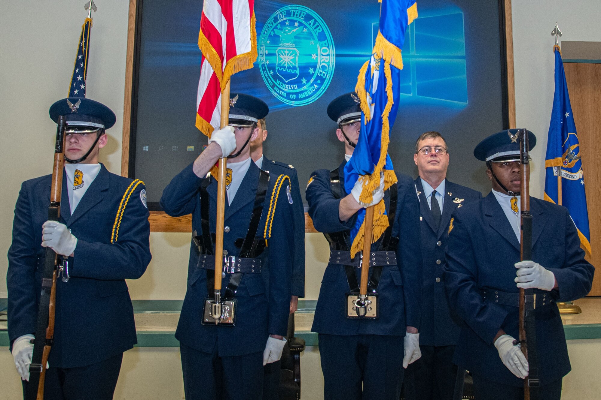 The Why of the Military Color Guard – JROTC and the State Flag