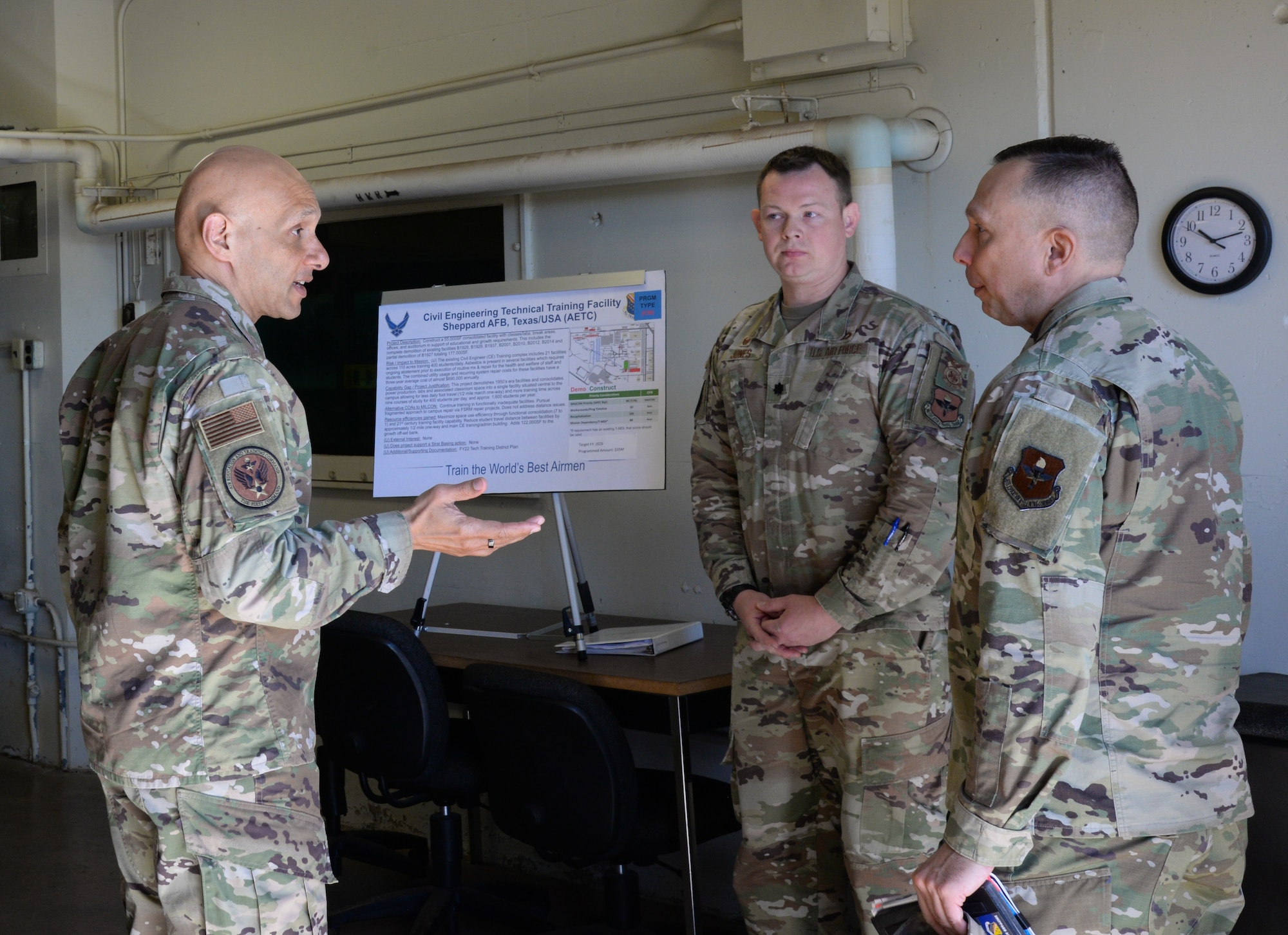 The AETC command team was at Sheppard AFB for a closer look at how members of the 82nd Training Wing are developing Airmen and investing in a ready and resilient force.