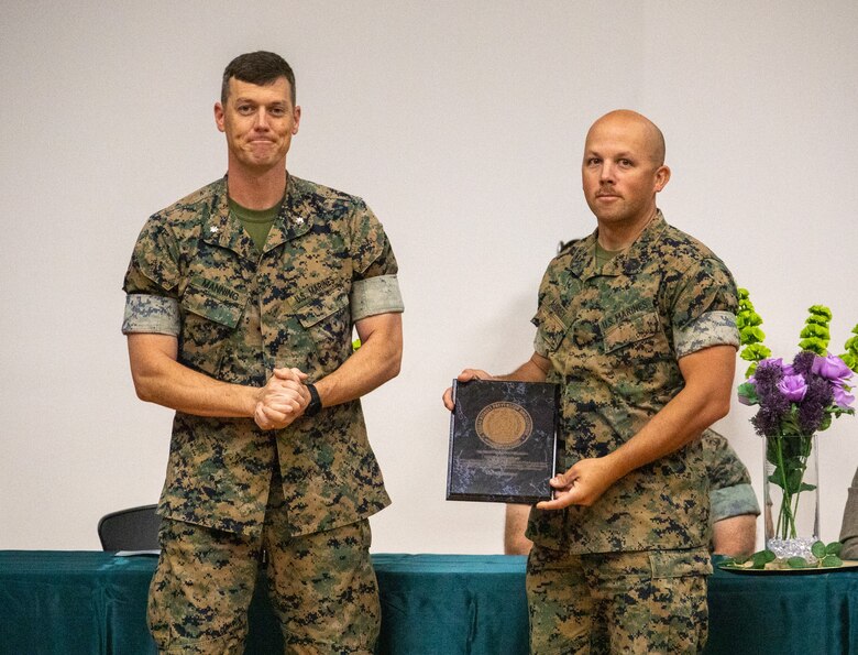 Sexual Assault Prevention Response partners were guest speakers in attendance at a recent SAPR awards ceremony at Marine Corps Logistics Base Albany. Awards were also presented to SAPR victim advocates from MCLB Albany and Marine Corps Logistics Command. (U.S. Marine Corps photo by Jonathan Wright)